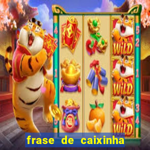 frase de caixinha de natal